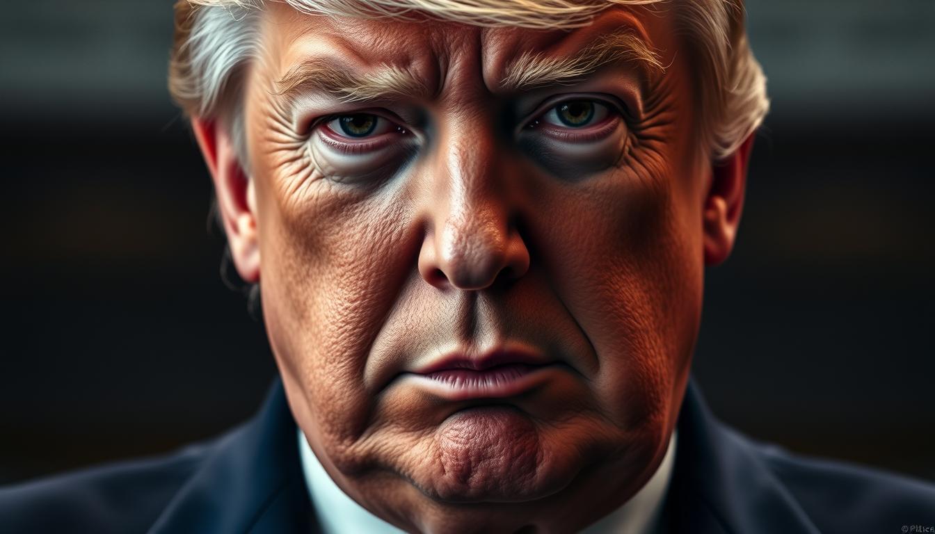 Trump AI voice deepfake detection and synthetic audio illustration